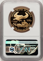 1988-W $50 One-Ounce Gold Eagle Brown Label NGC PF70 (521154013)