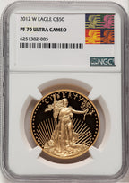 2012-W $50 One-Ounce Gold Eagle NGC PF70 (521154002)