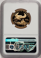 1991-P $25 Half-Ounce Gold Eagle NGC PF70 Ed Moy