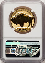 2013-W $50 One-Ounce Gold Buffalo Reverse Proof First Strike FR Thomas Uram NGC PF70