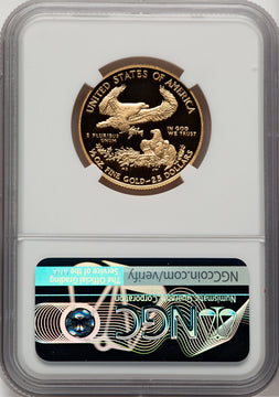 2014-W $25 Half-Ounce Gold Eagle DCAM NGC PF70 Ed Moy