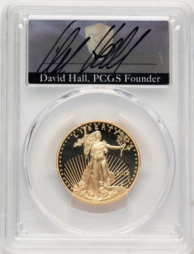 2012-W $25 Half-Ounce Gold Eagle David Hal David Hall PCGS PR70