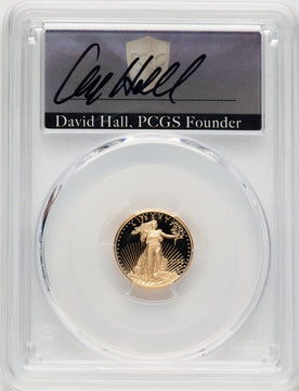 2023-W Proof Gold Eagle 1/10 oz AR David Hall PCGS MS70