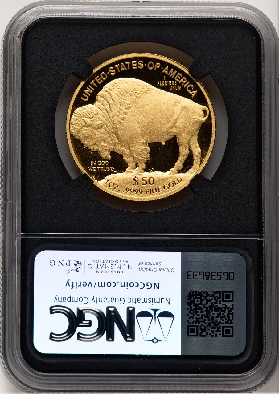 2010-W 1 oz Gold Buffalo NGC PF70 Anna Cabral