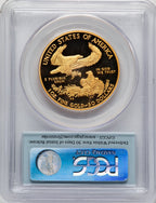 2010-W $50 One-Ounce Gold Eagle First Strike FS Flag PCGS PR70