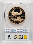 1994-W $50 One-Ounce Gold Eagle Blue Gradient PCGS PR70 (521134004)