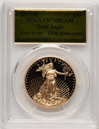 2017-W $50 One-Ounce Gold Eagle First Strike FS Gold Foil PCGS PR70