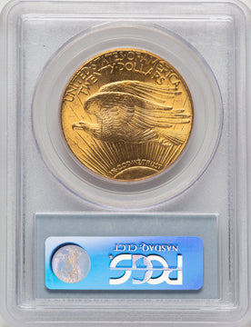 1927 $20 CAC Saint-Gaudens Double Eagle PCGS MS64 (778032049)