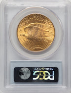 1924 $20 Saint CAC Saint-Gaudens Double Eagle PCGS MS64 (778032035)