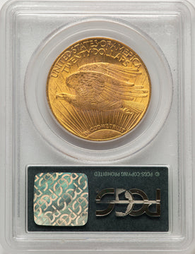 1924 $20 Saint CAC Saint-Gaudens Double Eagle PCGS MS63