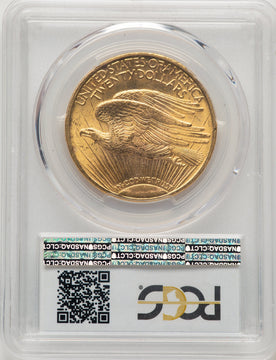 1922 $20 CAC Saint-Gaudens Double Eagle PCGS MS63