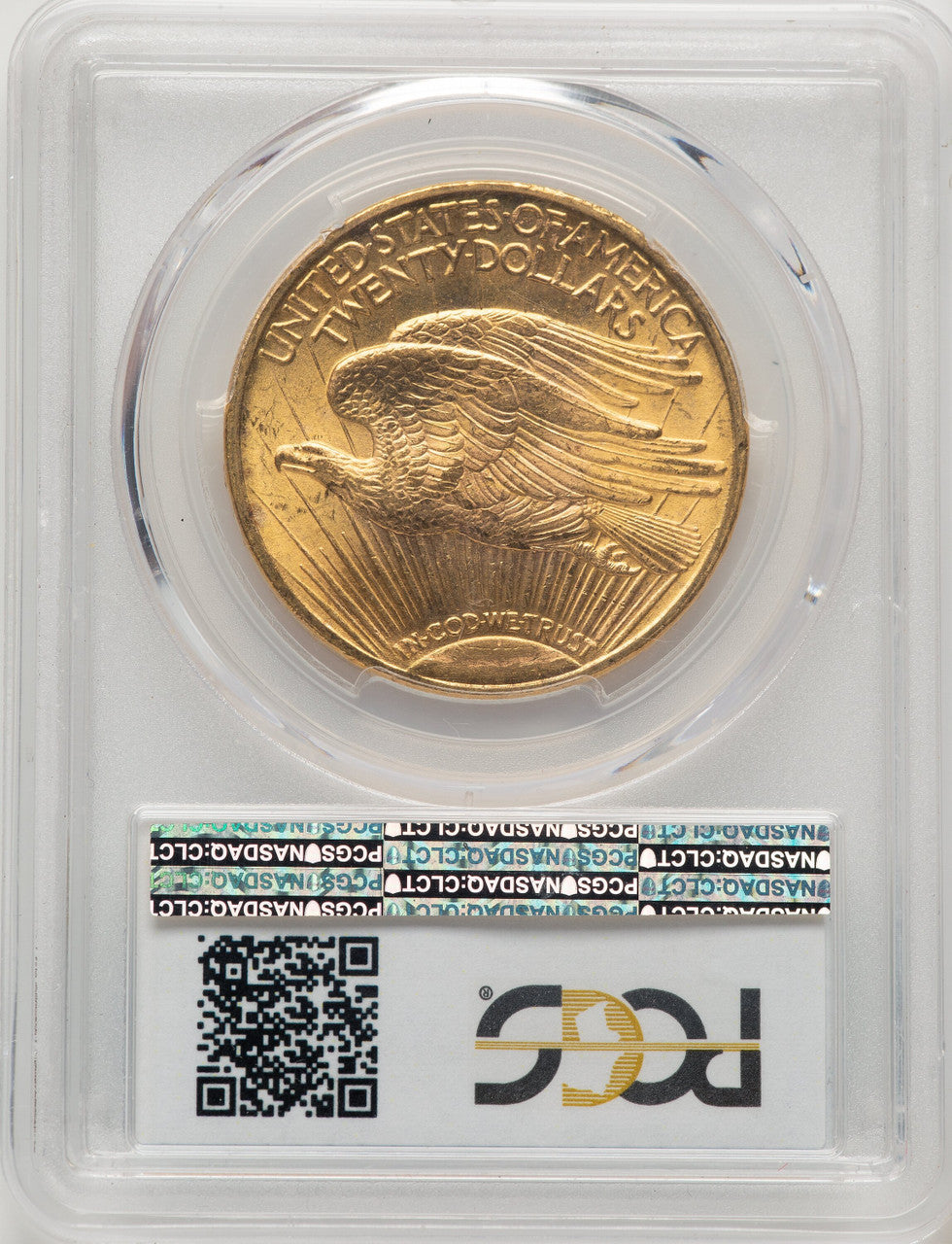 1922 $20 CAC Saint-Gaudens Double Eagle PCGS MS63