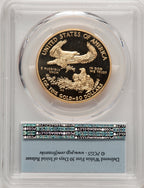 2017-W $50 One-Ounce Gold Eagle First Strike FS Flag PCGS PR70