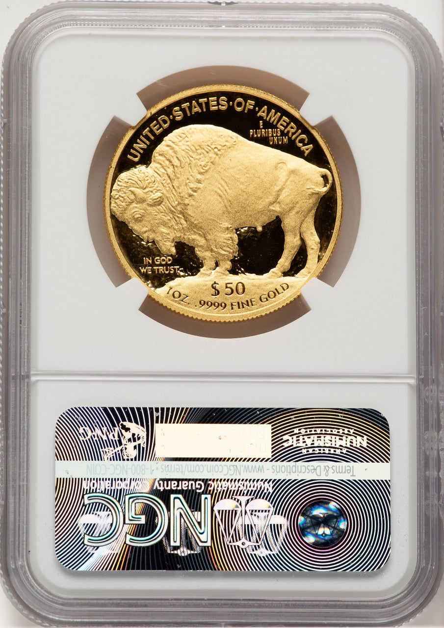 2011-W $50 One-Ounce Gold Buffalo NGC PF70 (777889005)