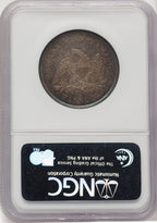 1840 50C Reverse of 1839 Seated Half Dollar NGC MS65