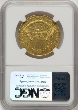 1801 $10 Early Eagle NGC AU55