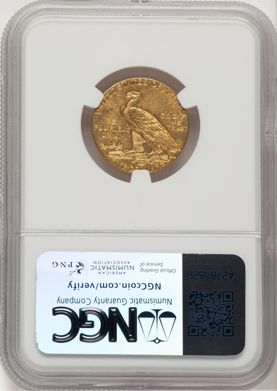 1912 $5 Indian Half Eagle NGC MS62 (572404005)