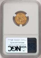 1915 $2.50 Indian Quarter Eagle NGC MS64 (776444026)