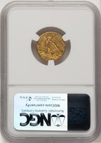 1909 $2.50 Indian Quarter Eagle NGC MS62 (776662015)
