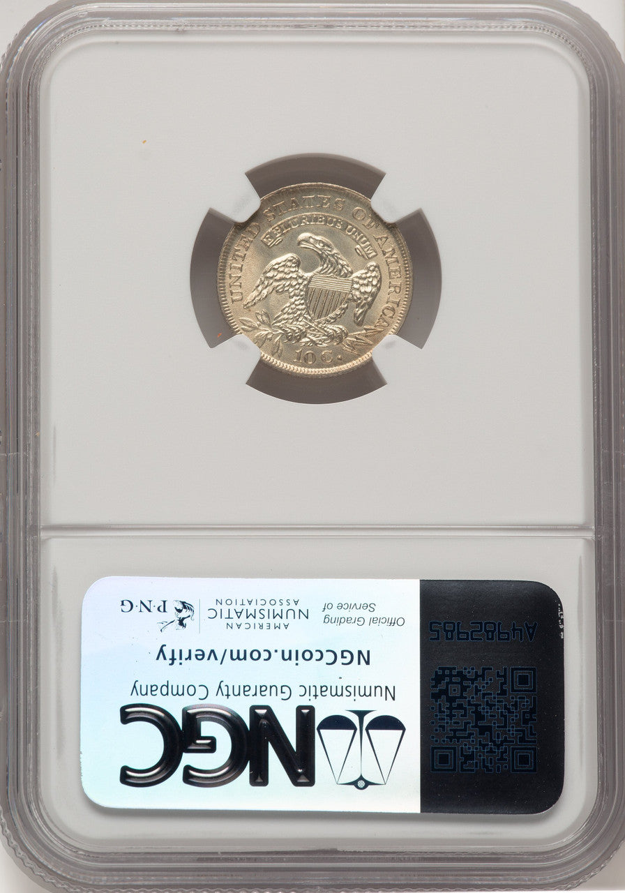 1836 10C Bust Dime NGC MS64