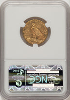 1909 $5 Indian Half Eagle NGC MS63 (778029004)