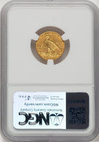 1911-D $2.50 CAC Indian Quarter Eagle NGC MS61