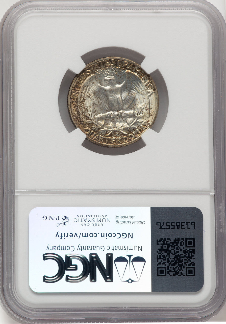 1953-D 25C CAC Washington Quarter NGC MS67+