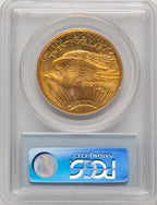1925-S $20 Saint-Gaudens Double Eagle PCGS MS62