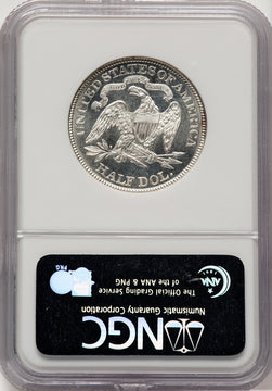 1881 50C PL Seated Half Dollar NGC MS66