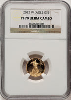 2012-W Gold American Eagle 4-Coin Set NGC PF70 BL