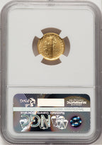 2016-W 10C Mercury Dime 100th Anniversary Gold Centennial 100th Anniversary NGC MS70