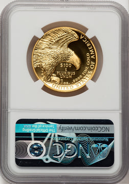 2019-W G$100 American Liberty High Relief Enhanced Kenneth Bressett Red Book NGC MS70