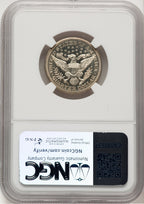 1911 25C CA Proof Barber Quarter NGC PR67