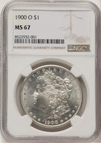 1900-O Morgan Dollar NGC MS67 (776231012)