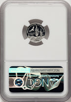 2001-W Platinum American Eagle 4-Coin Set NGC PF70 Mike Castle