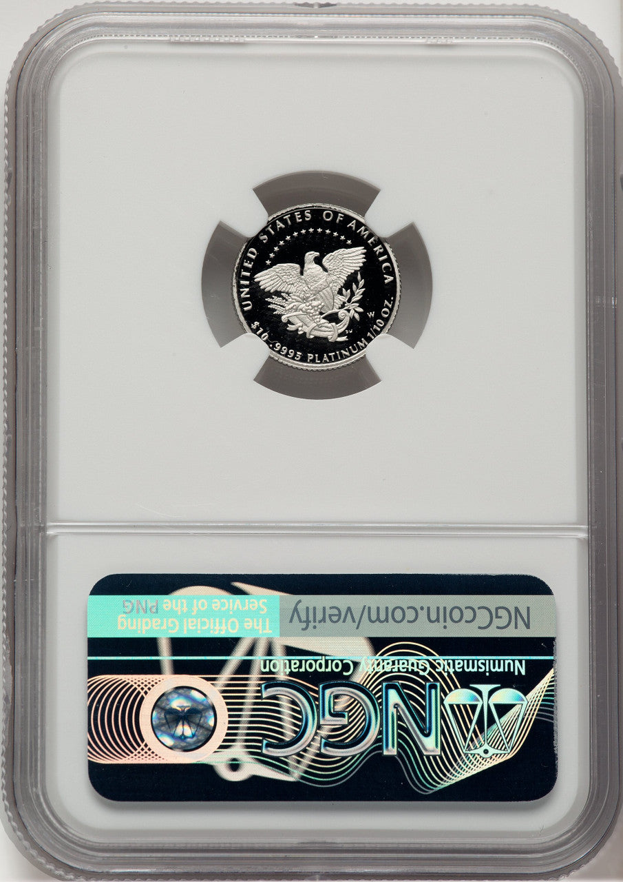 2005-W Platinum American Eagle 4-Coin Set NGC PF70 Mike Castle