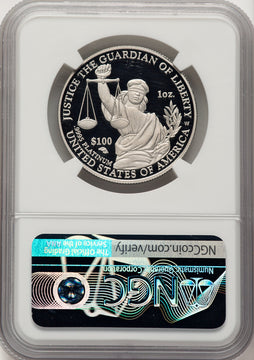 2010-W $100 One-Ounce Platinum Eagle Statue of Liberty Mike Castle NGC PF70
