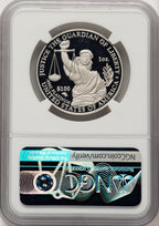 2010-W $100 One-Ounce Platinum Eagle Statue of Liberty Mike Castle NGC PF70