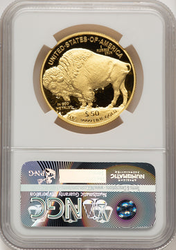 2016-W $50 Buffalo First Day Baltimore NGC PF70