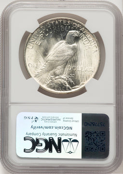 1923 Peace Dollar NGC MS67 (776679009)