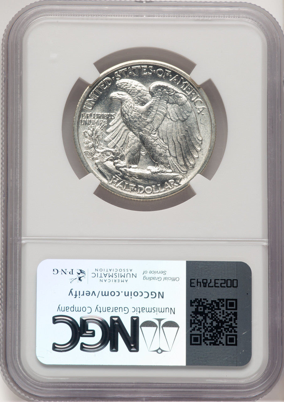 1940-S 50C Walking Liberty Half Dollar NGC MS67