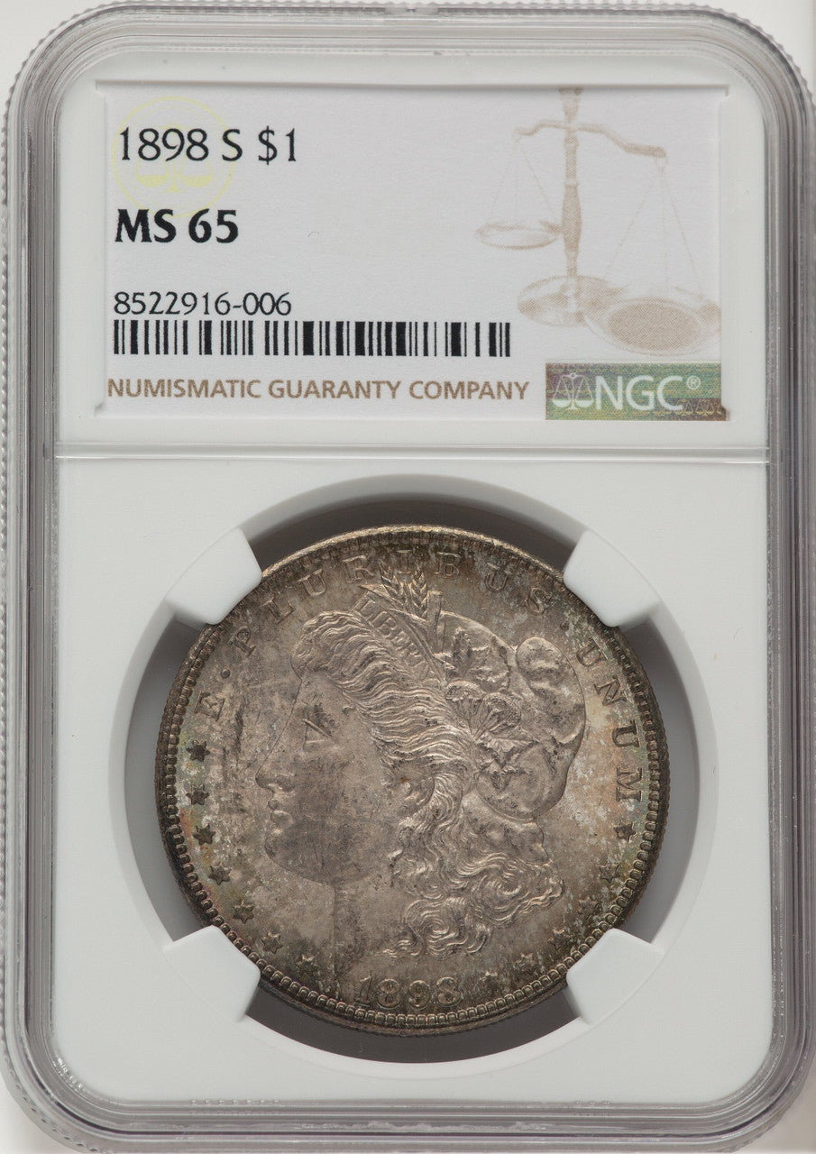 1898-S Morgan Dollar NGC MS65 (777428044)