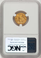 1911 $2.50 Indian Quarter Eagle NGC MS64+
