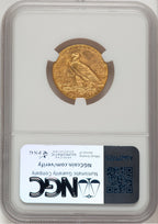 1908-D $5 Indian Half Eagle NGC MS64 (777515002)