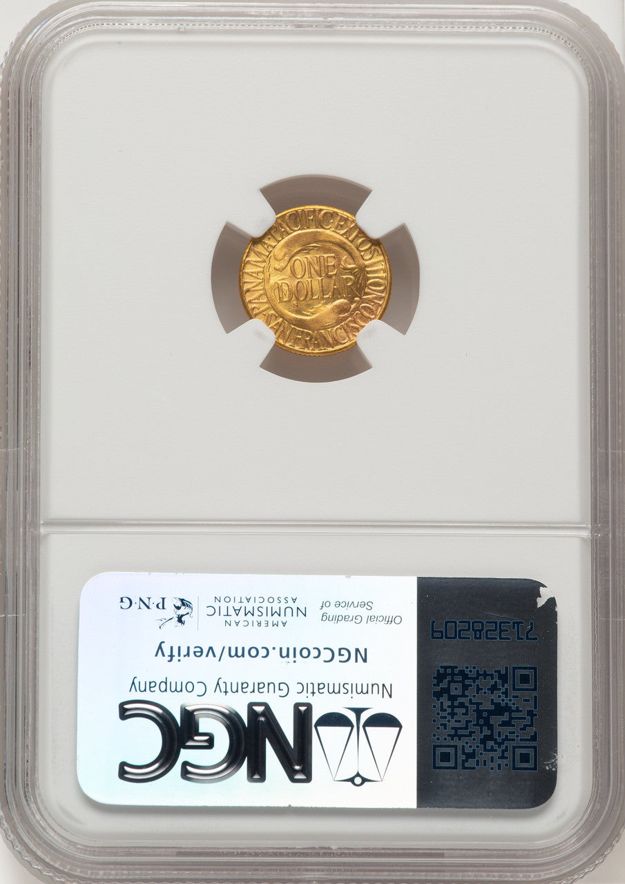 1915-S G$1 PAN-PAC Gold Dollar Commemorative Gold NGC MS67 (775896004)