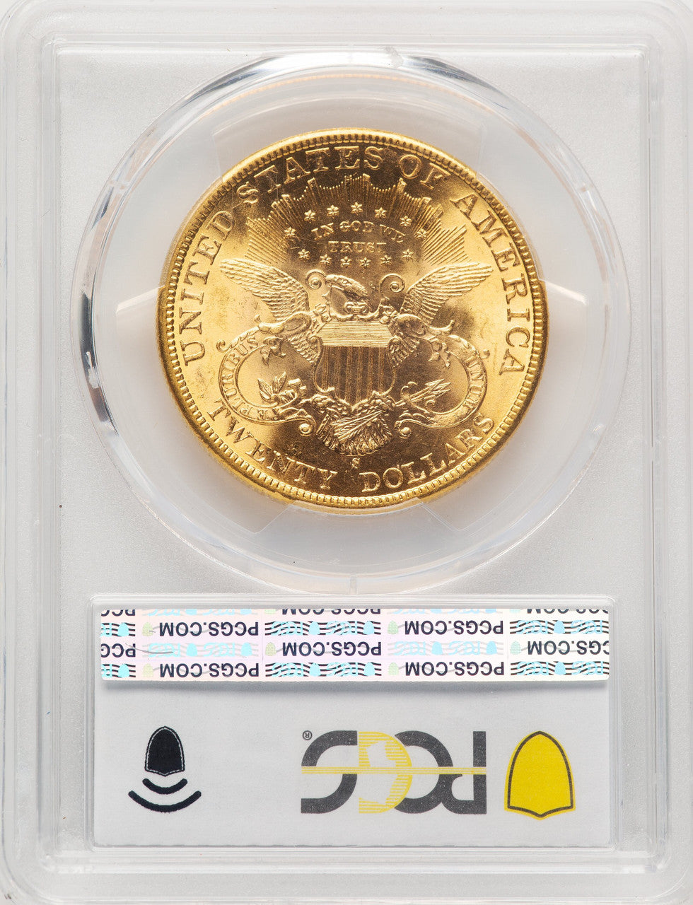 1898-S $20 CAC Liberty Double Eagle PCGS MS65