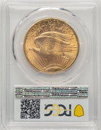 1920 $20 Saint-Gaudens Double Eagle PCGS MS64+