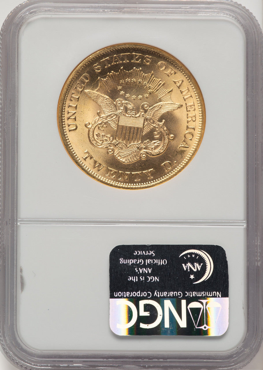 1865 Liberty Double Eagle NGC MS63