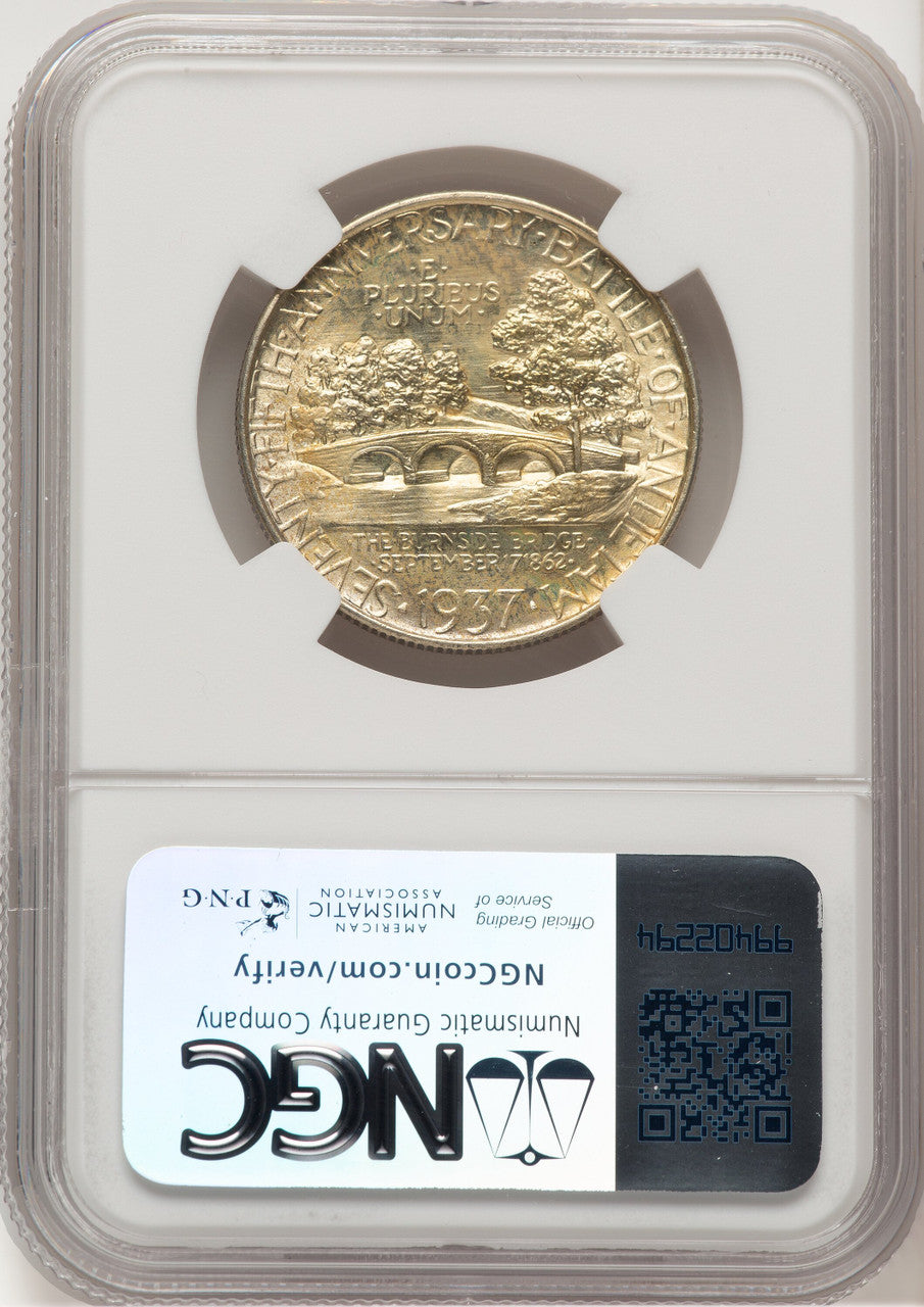 1937 50C Antietam Commemorative Silver NGC MS67 (775996023)