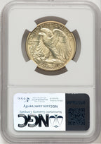 1935-S 50C Walking Liberty Half Dollar NGC MS66